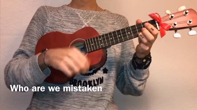Zombie - The Cranberries (Ukulele Tutorial) смотреть онлайн