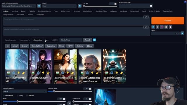 StableDiffusion, Part 1 - UI Changes & Extensions смотреть онлайн