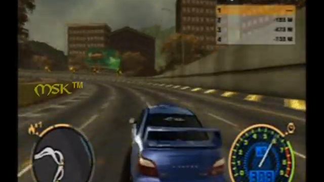 Subaru Impreza WRX STI -377KM/H (Need For Speed) camara 2 смотреть онлайн