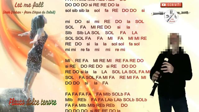 Let me fall (Josh Groban) flauto tenore, tenor recorder, flauta dulce ten, flûte à bec, blockflöte смотреть онлайн