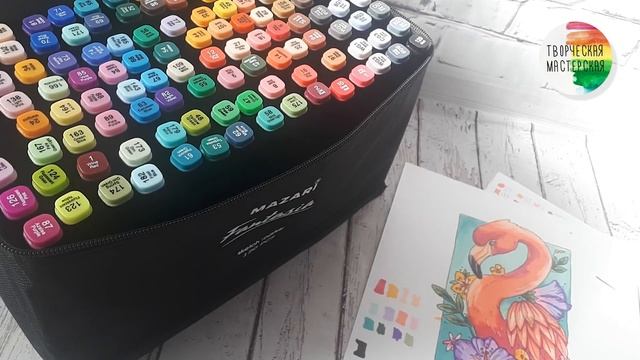 ОБЗОР МАРКЕРОВ MAZARI и TOUCHRAVEN с wildberries смотреть онлайн