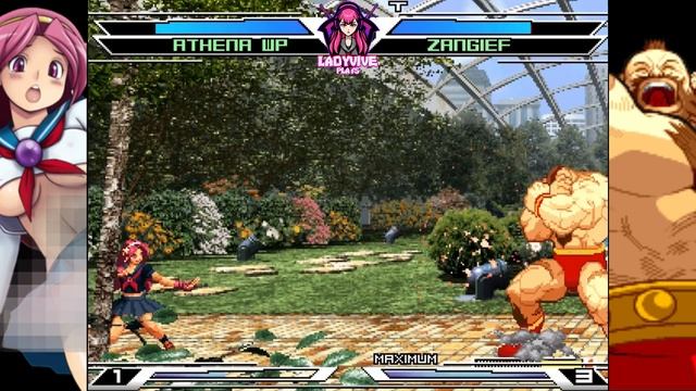 [KOF VS STREET FIGHTER MUGEN +18 Parental Advisory Explicit Content] Athena WP VS Zangief смотреть онлайн