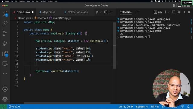 #94 Map in Java смотреть онлайн