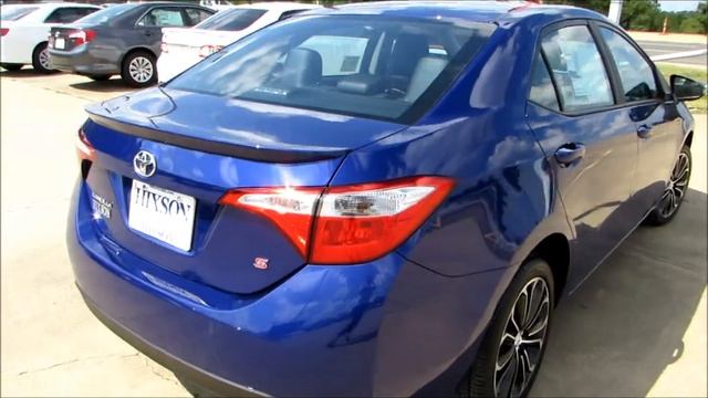 2014 Toyota Corolla S Plus смотреть онлайн