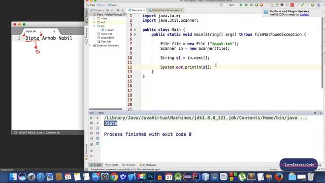 Java File IO 1 - Read From a file using Scanner Object (Bangla | বাংলা) смотреть онлайн