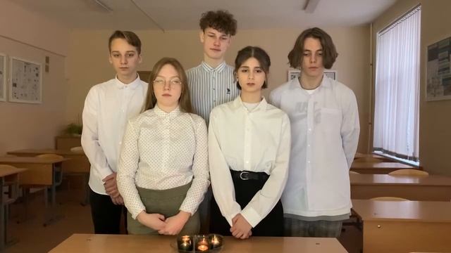 Группа 1011 читает стихи к 77-летию снятия блокады смотреть онлайн