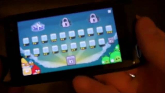 Angry Birds на телефон Nokia, Samsung Galaxy, iPhone 3GS смотреть онлайн
