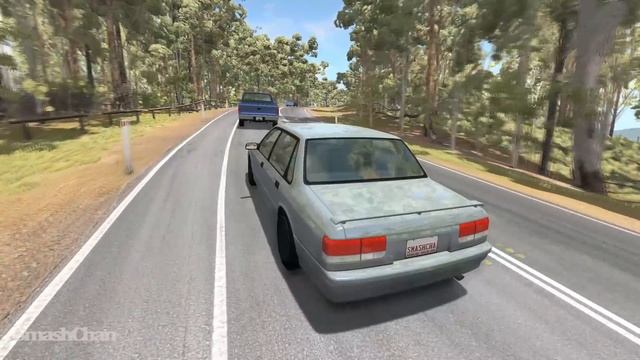 Low Speed Car Crashes #8 - BeamNG DRIVE | SmashChan смотреть онлайн