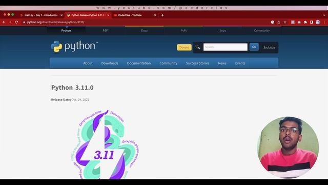 Introduction To Python | Python Course | Tutorial | Day 1 смотреть онлайн