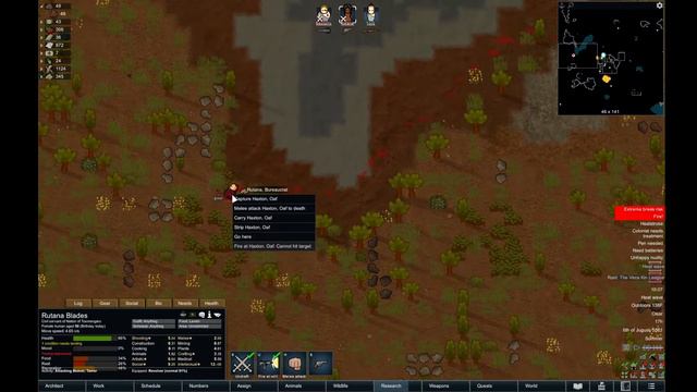 Let's Play RimWorld Episode 22: Rutana Comes Around смотреть онлайн