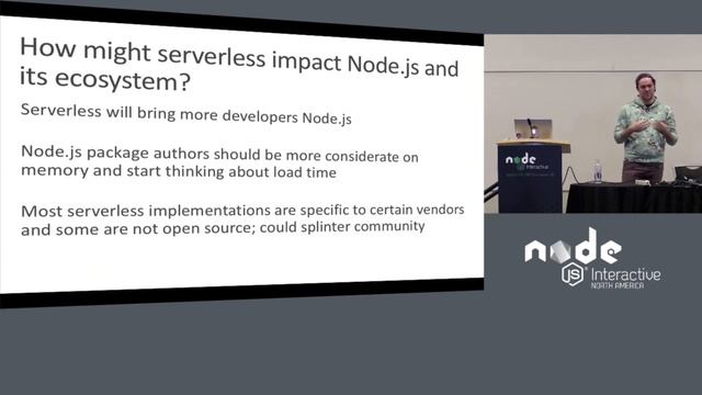 The Future is Serverless: What That Means for Node.js смотреть онлайн