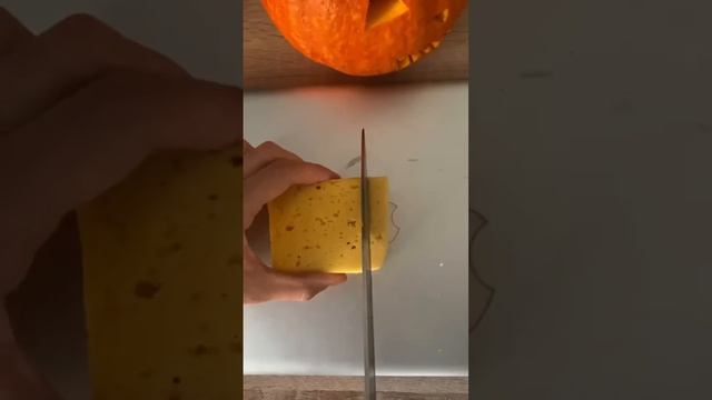 Тыквенный сыр! Хеллоуин 2020! Вкусная тыква! Смотреть со звуком! ASMR смотреть онлайн