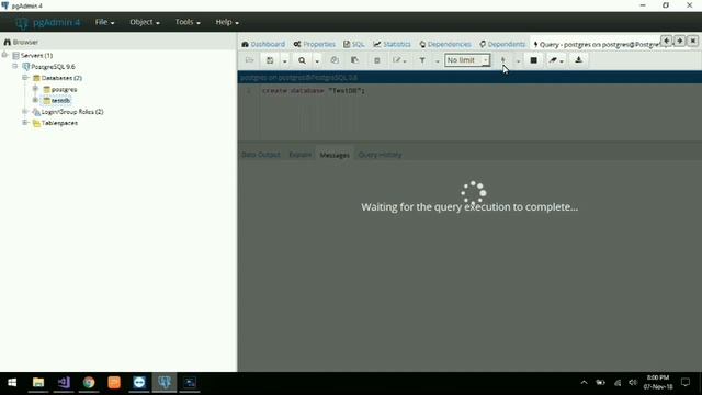 How to Create and Delete database in PostgreSQL (pgAdmin) смотреть онлайн