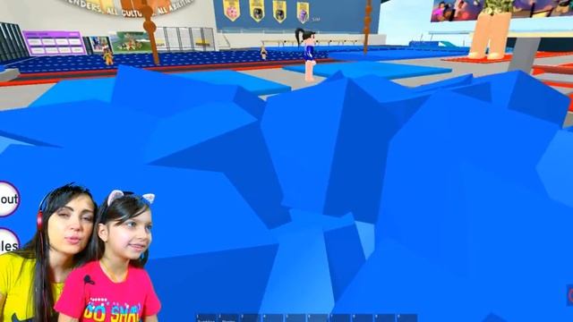 ЧЕЛЛЕНДЖ ГИМНАСТИКА ПРОТИВ ЛОЛ Роблокс школа Roblox видео для детей куклы лол детский летсплей смотреть онлайн