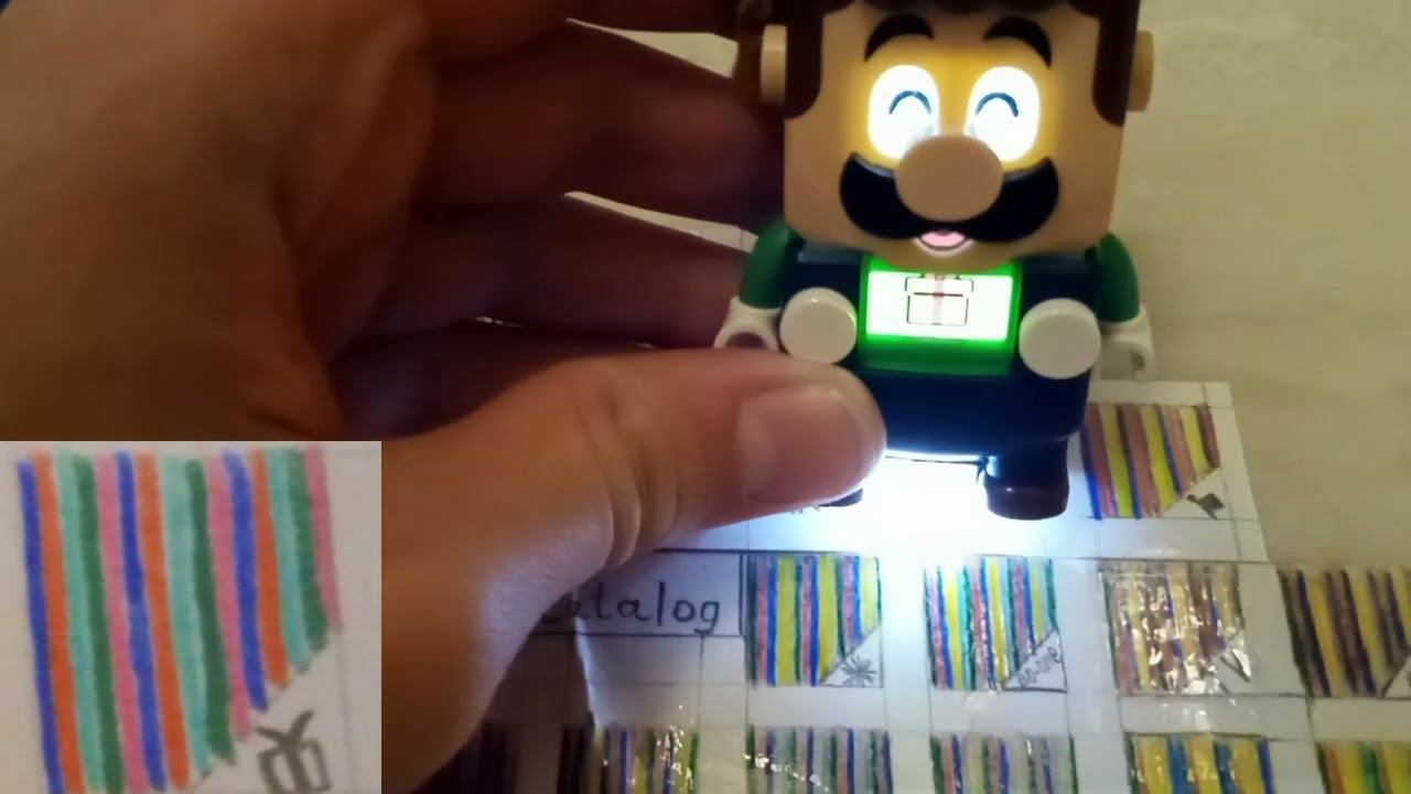 Surprise Barcode From Winter 2023 Sets of Lego Super Mario Luigi Peach in my action bricks catalog смотреть онлайн