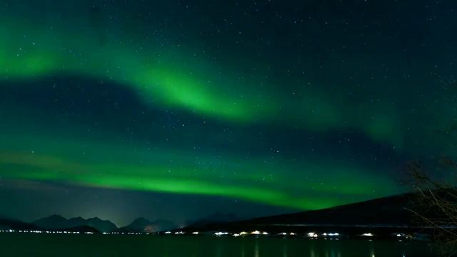 Relaxing Music (Northern Lights Loop) смотреть онлайн