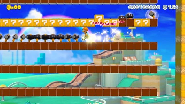 Can Mario & Friends collect 999 Super Hammer in Super Mario Maker 2? смотреть онлайн
