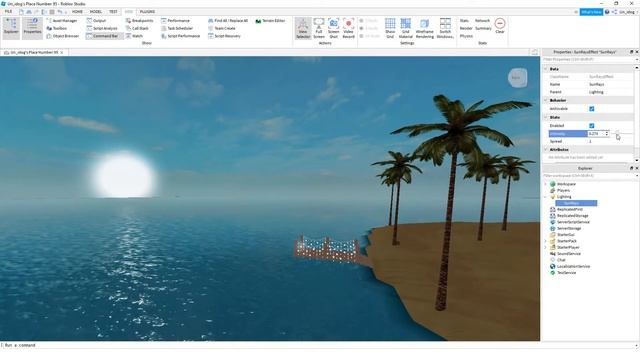 How To Add Realistic Sun Rays To Your Game On Roblox Studio! (2021) смотреть онлайн