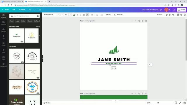 Make Your FREE Logo in Less Than 5 MINUTES in Canva смотреть онлайн