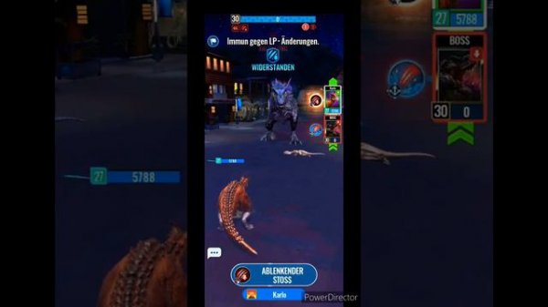 Jurassic World Alive Battle against Apex Boss Mortem with Alliance