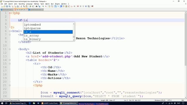 5. PHP Crud Operations : Delete Data using PHP смотреть онлайн