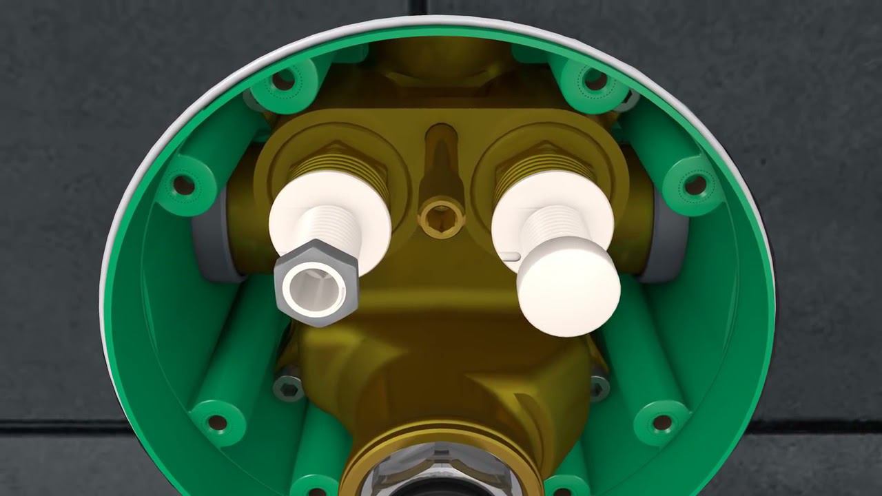 Hansgrohe ShowerSelect Installation In A Renovated Bathroom.mp4