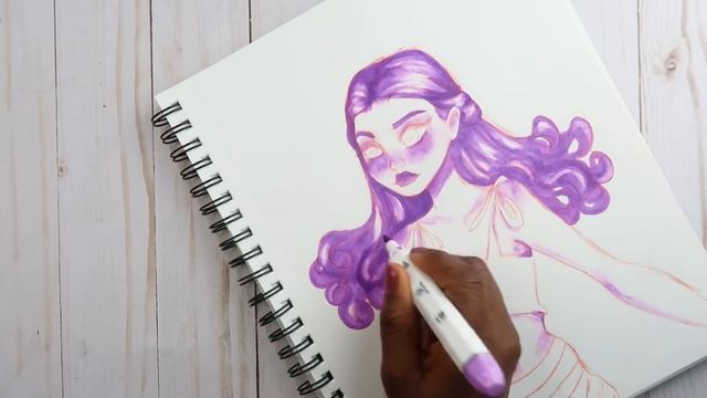 ONLY 1 MARKER? how much can I do with just one Color marker смотреть онлайн