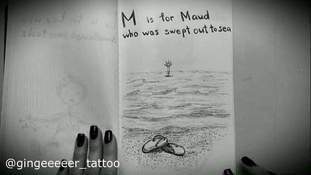 Английский алфавит в стихах. The Gashlycrumb Tinies Edward Gorey смотреть онлайн