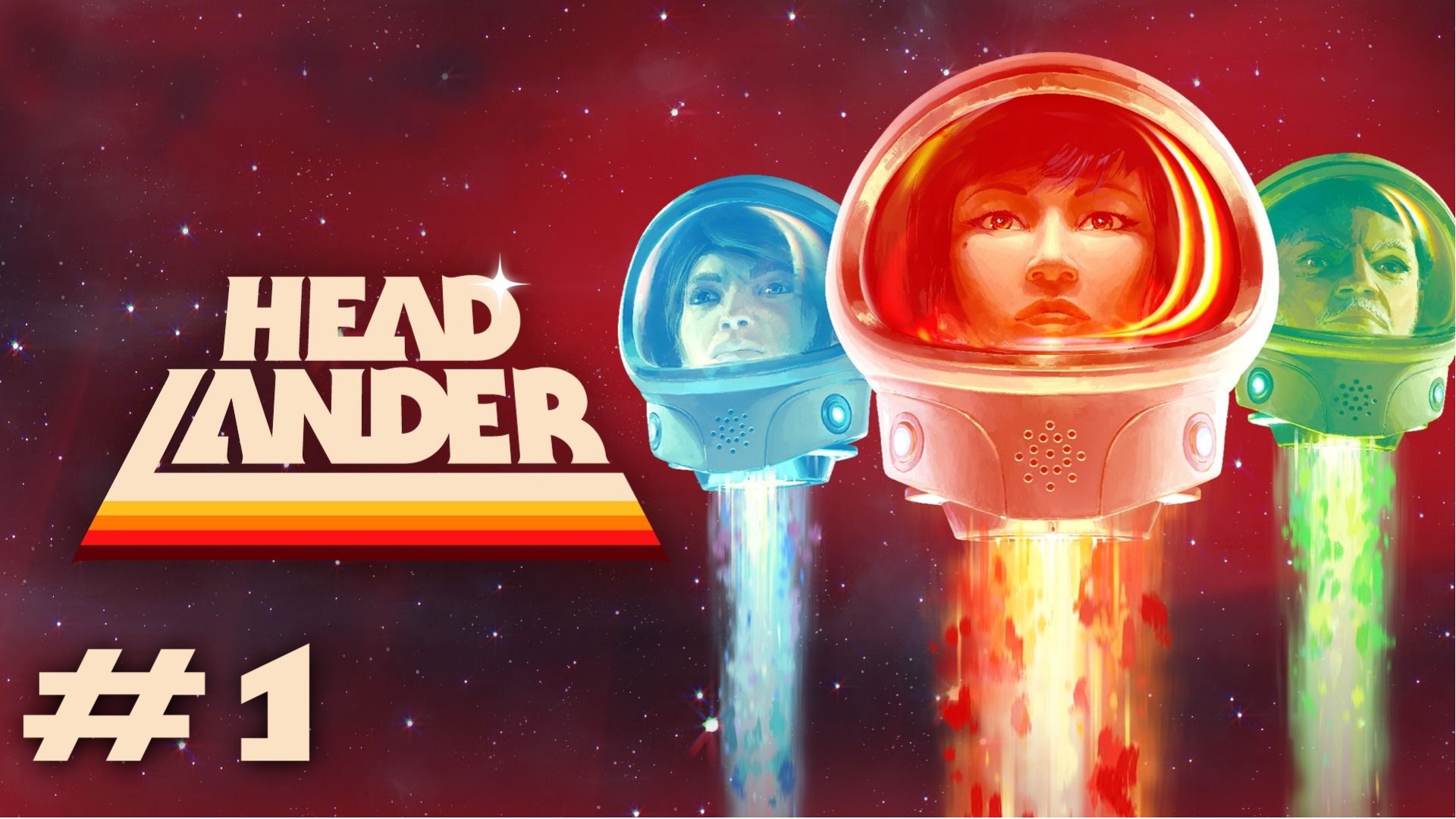 КОСМИЧЕСКАЯ ГОЛОВА | Headlander прохождение #1