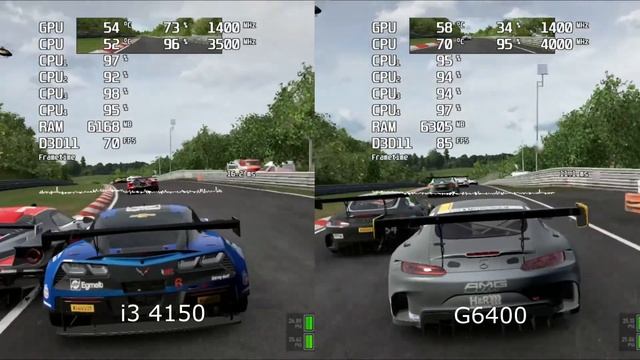 i3 4150 vs G6400 смотреть онлайн