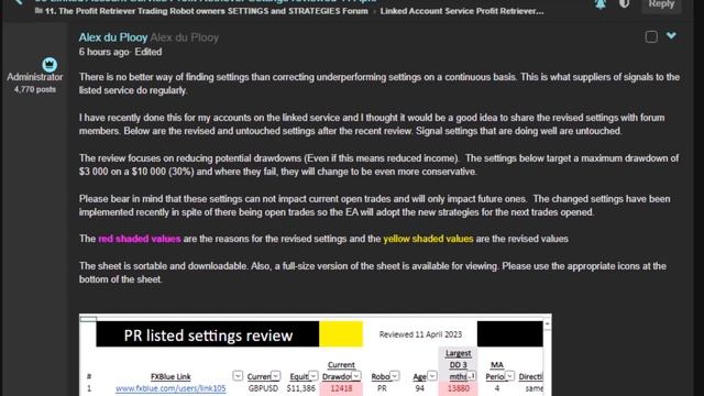 50 Money Making Profit Retriever Settings from the Expert4x Account linking, copying service. смотреть онлайн