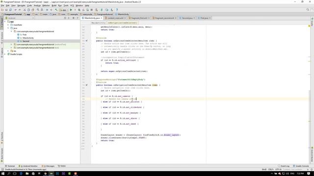 Android Studio - Switch Fragment in Navigation Drawer 2017 смотреть онлайн