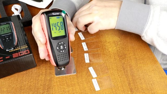 Толщиномер Vdiagtool VC-200 с Aliexpress. смотреть онлайн