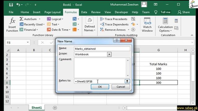 Named Ranges, Computer Science Lecture | Sabaq.pk смотреть онлайн
