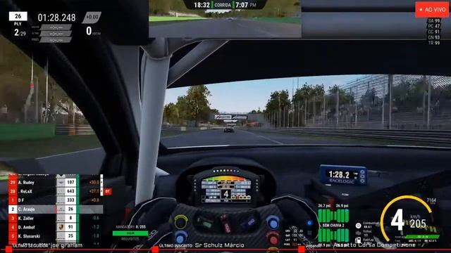 ? ? LIVE - Assetto Corsa Competizione - Lexus RC F GT3 - CP E Aleatórios  - 24/05/2020