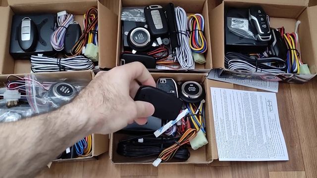 Обзор!! Кнопка Start\Stop Engine + центральный замок с безключевым доступом + автозапуск смотреть онлайн
