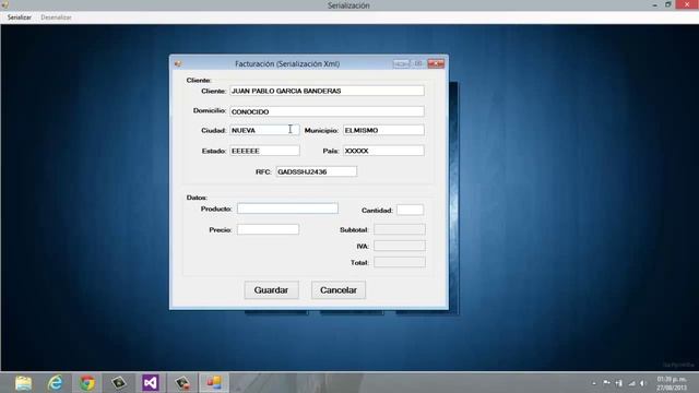 Serializacion Xml y Binaria смотреть онлайн