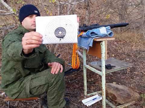 ИЖ 60 РСР стрельба на 90 метров с оптическим прицелом дискавери пули люман смотреть онлайн