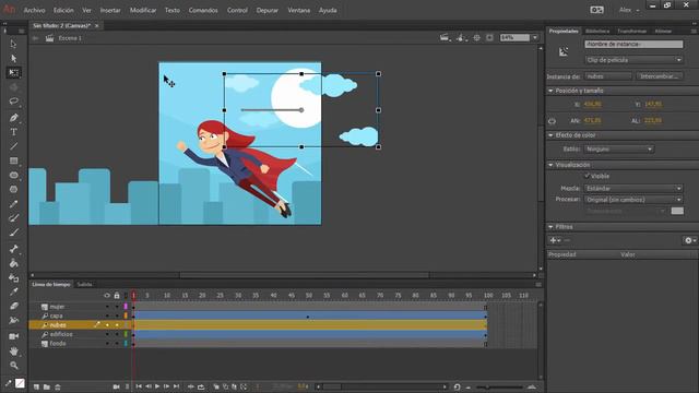 TUTORIAL DE ADOBE ANIMATE CC 2017 - PARTE 7 смотреть онлайн