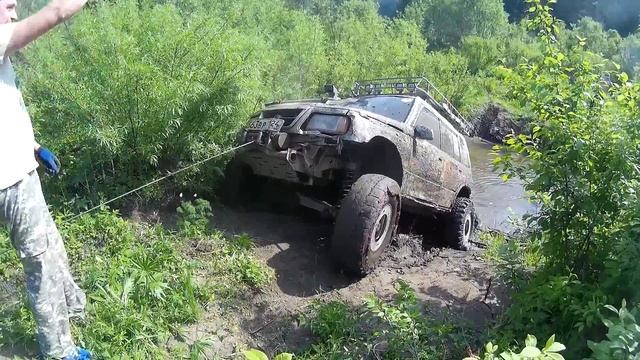 Брод через р.Итат. 2017