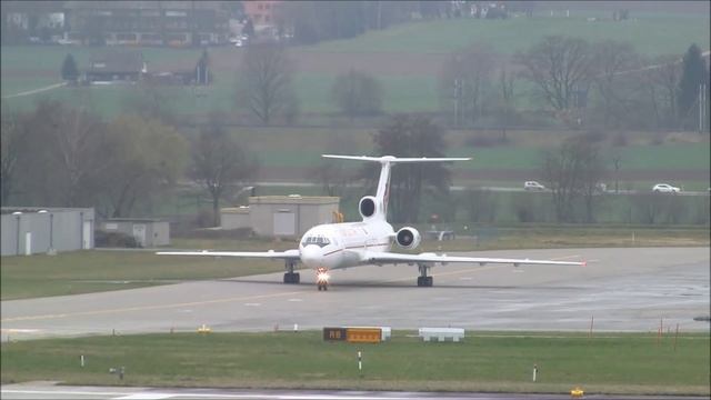 (EXTREME RARE!!!) Kyrgyzstan Government Tupolev-154 at Zürich-Kloten (Live ATC) смотреть онлайн