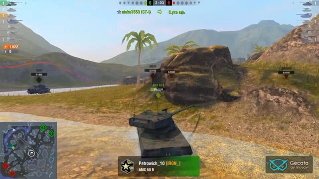 [Wot Blitz] Как играют БОТЫ в рейтинговых боях смотреть онлайн