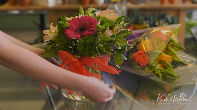 Kabloom Flowers: How to make a decorative bow смотреть онлайн