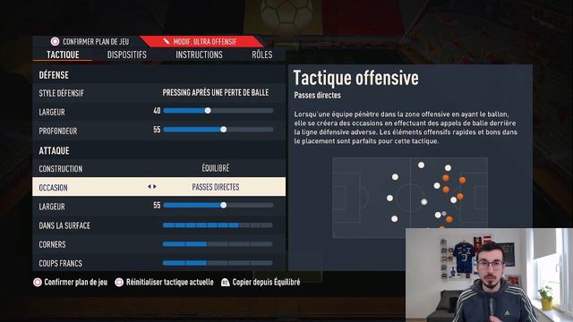 Tutoriel - 4-4-1-1 - FIFA 23 - Instructions et tactique perso смотреть онлайн