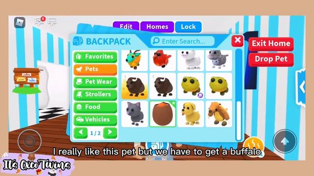 ?GIVING My INVENTORY To A SUBSCRIBER In 7 DAYS! Day 4 Adopt Me| Its Cxco Twins смотреть онлайн