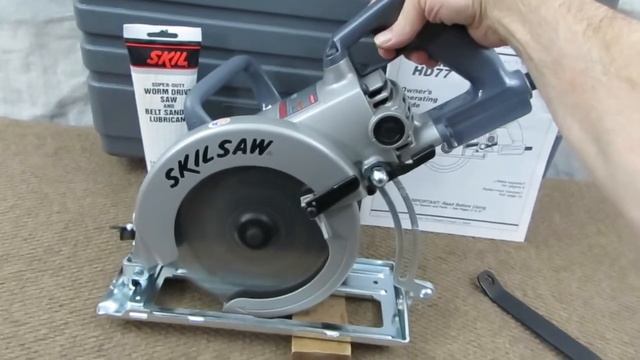 Skil Model HD77 Worm Drive Saw 7-1/4" - 13 AMPS - 4400 RPM Type 17 смотреть онлайн