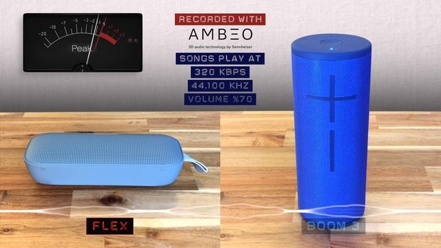 Bose Flex vs. Ultimate Ears BOOM 3. Music audio quality sound test. Rock, Electronic, Piano & Jazz. смотреть онлайн