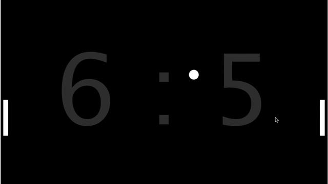 PONG (processing) смотреть онлайн