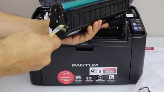 Pantum P2500W, P2200W Replace Ink Toner ! смотреть онлайн