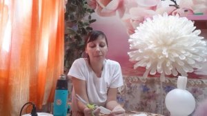 МК Хризантема из изолона 2мм.  Д 70см